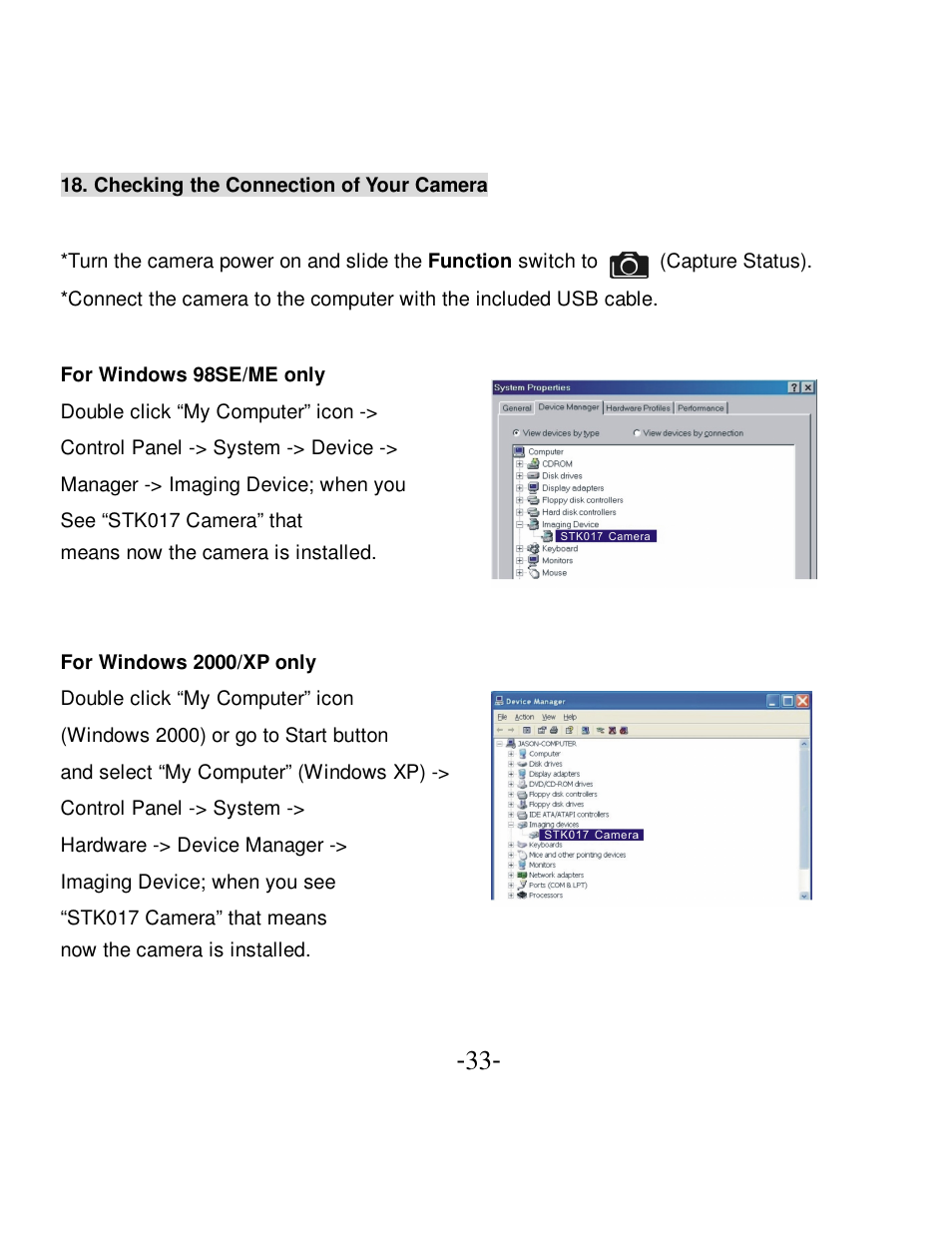 VistaQuest VQ-5015 User Manual | Page 37 / 42