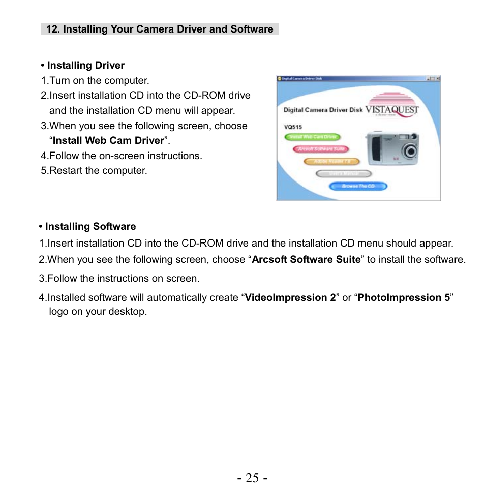 VistaQuest VQ515 User Manual | Page 29 / 45