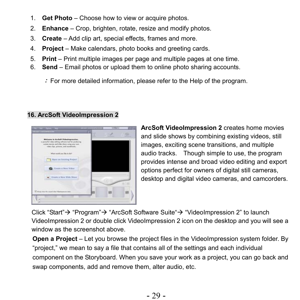 VistaQuest VQ515 User Manual | Page 33 / 45