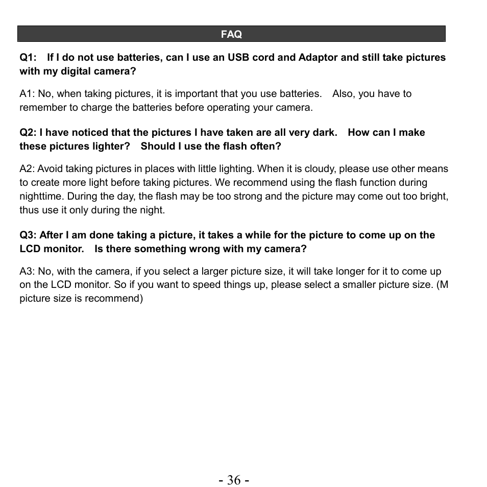 VistaQuest VQ515 User Manual | Page 40 / 45