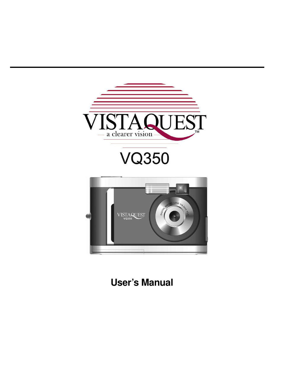 VistaQuest VQ 350 User Manual | 29 pages