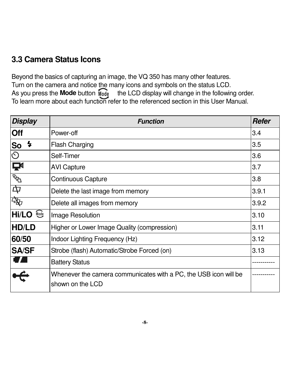 VistaQuest VQ 350 User Manual | Page 12 / 29