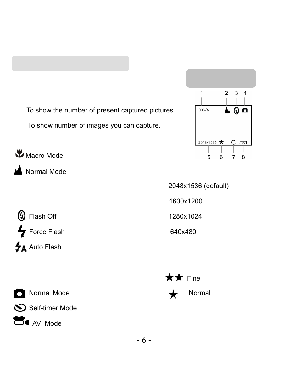 Introducing screen icons, Capture status | VistaQuest VQ3010 User Manual | Page 10 / 40