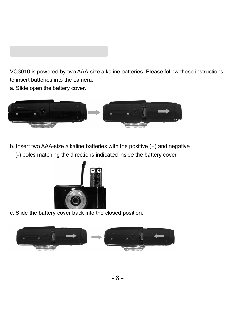 VistaQuest VQ3010 User Manual | Page 12 / 40