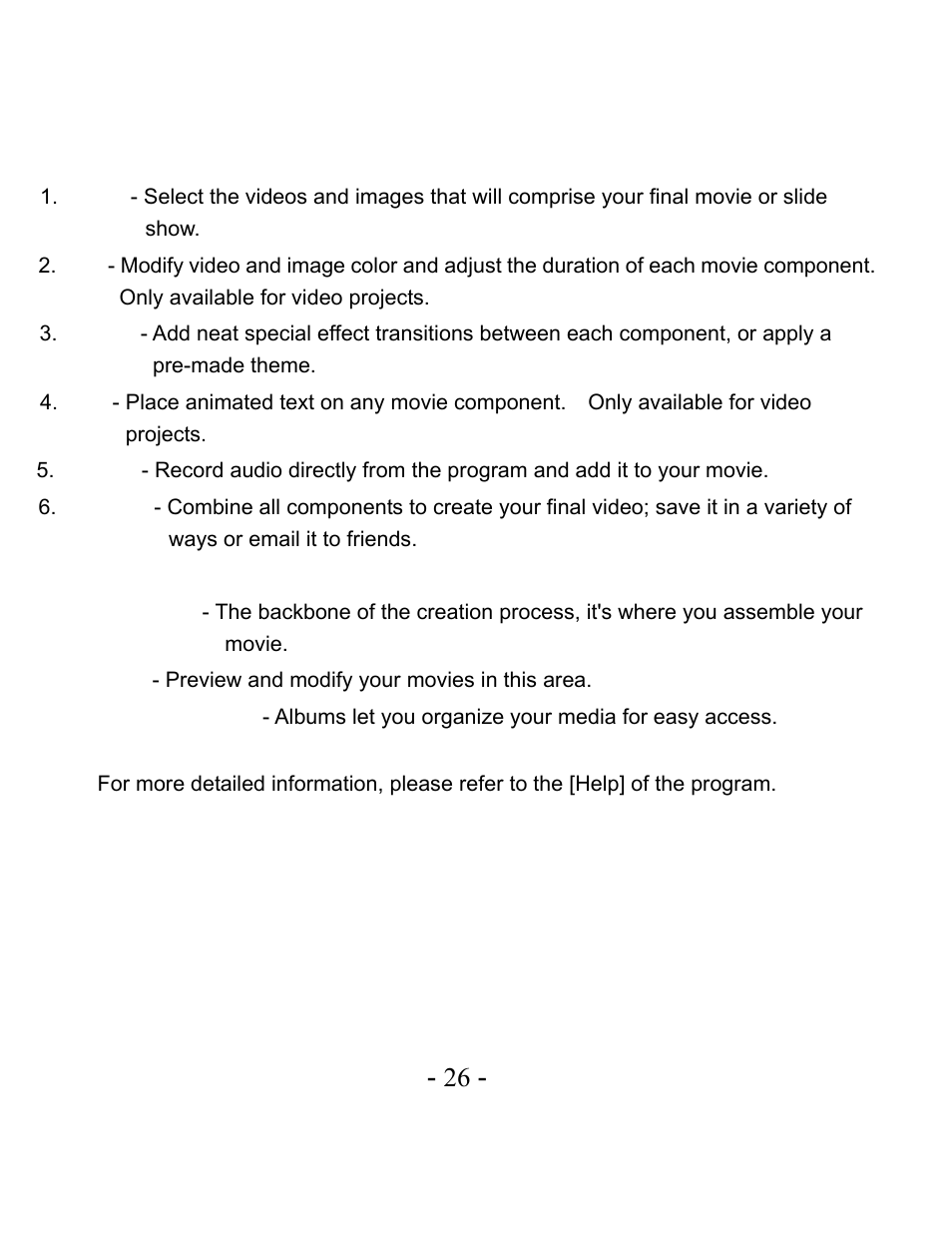 VistaQuest VQ3010 User Manual | Page 30 / 40