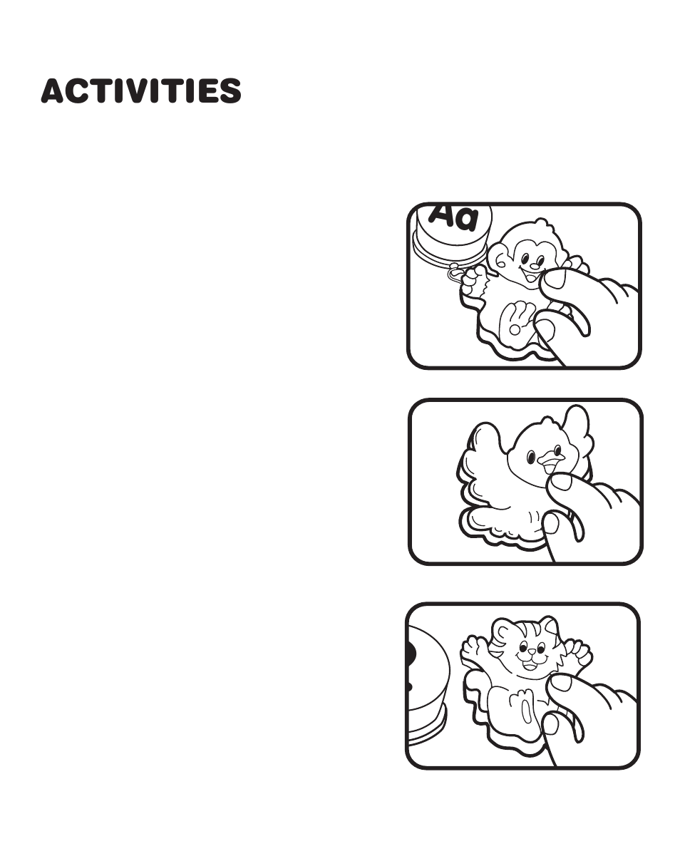 Activities | VTech LITTLE SMART User Manual | Page 13 / 20