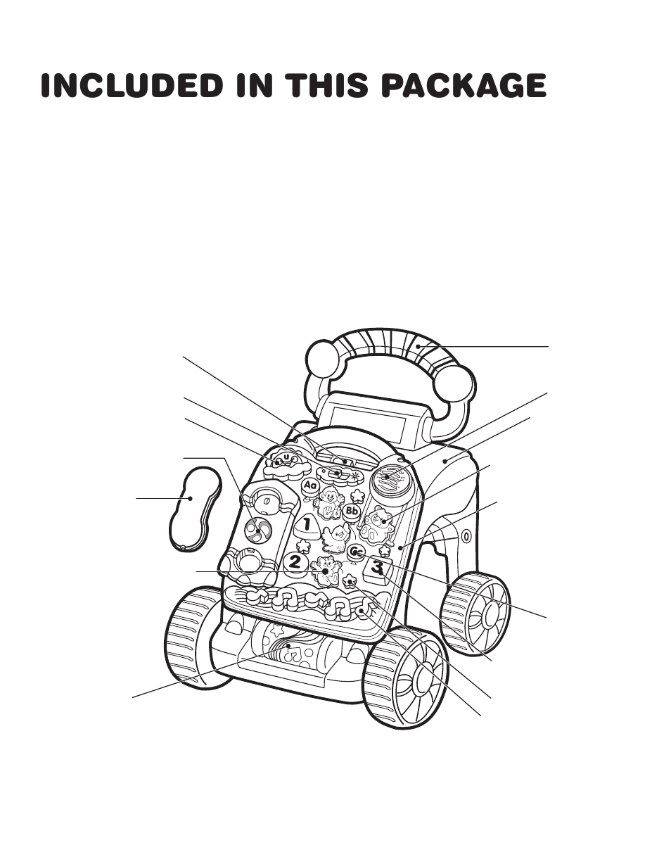 Included in this package | VTech LITTLE SMART User Manual | Page 4 / 20