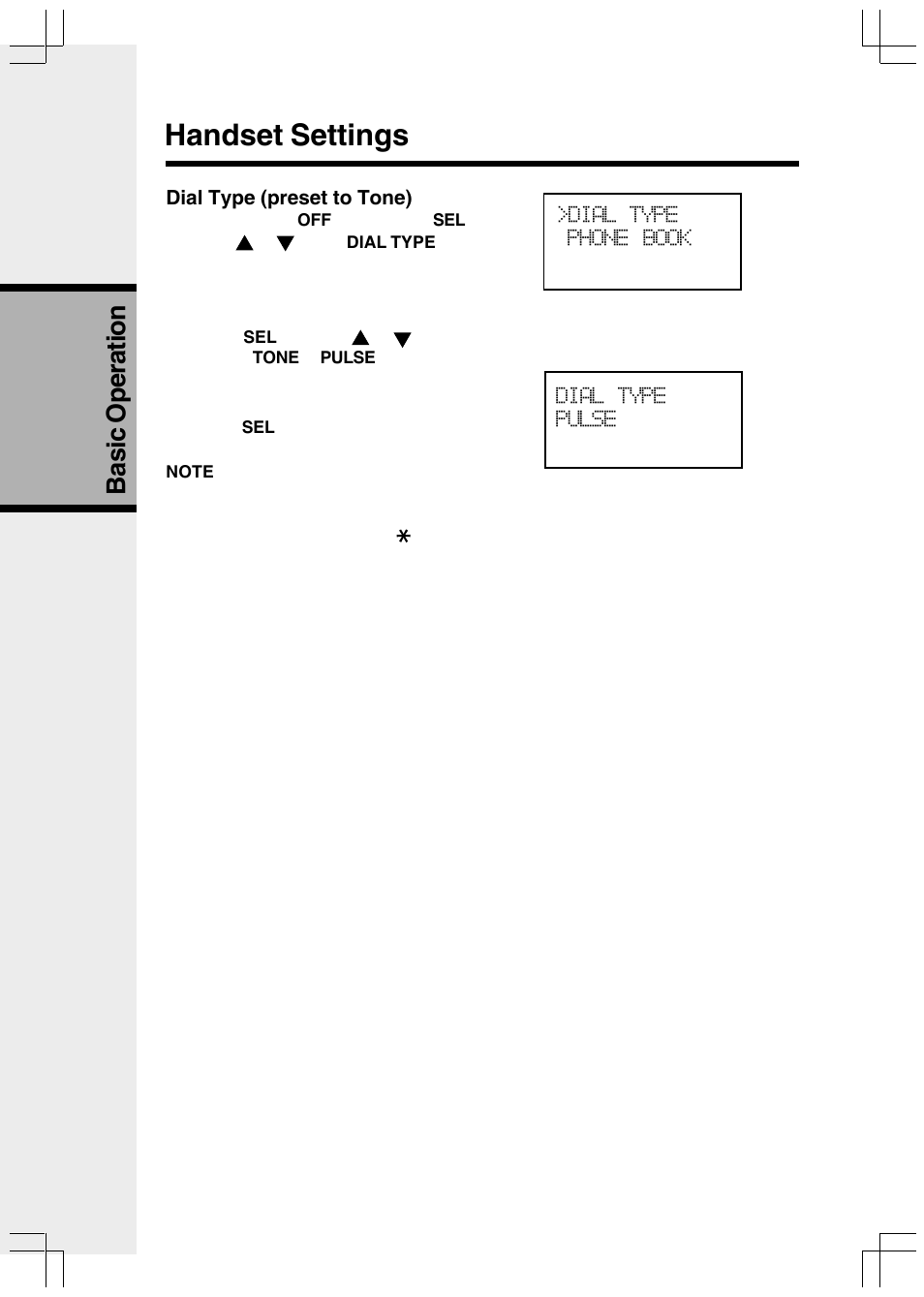 Handset settings, Basic operation | VTech VT2650 User Manual | Page 22 / 38