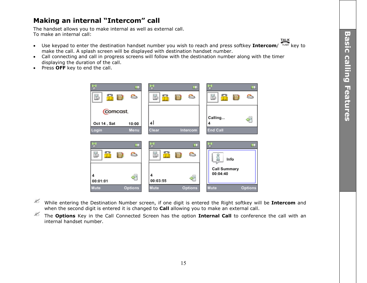 VTech ip8301 User Manual | Page 15 / 106