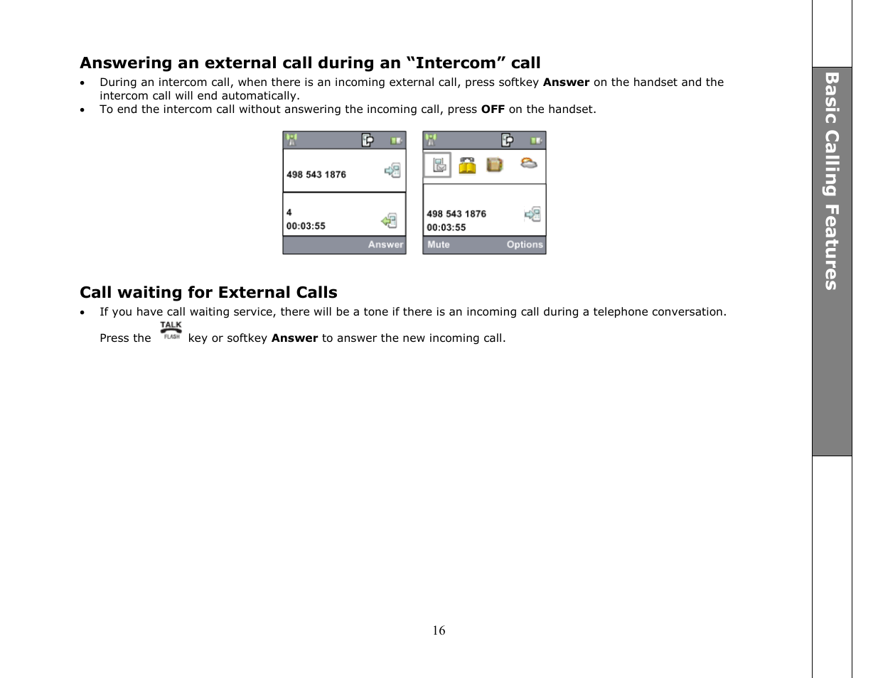 VTech ip8301 User Manual | Page 16 / 106