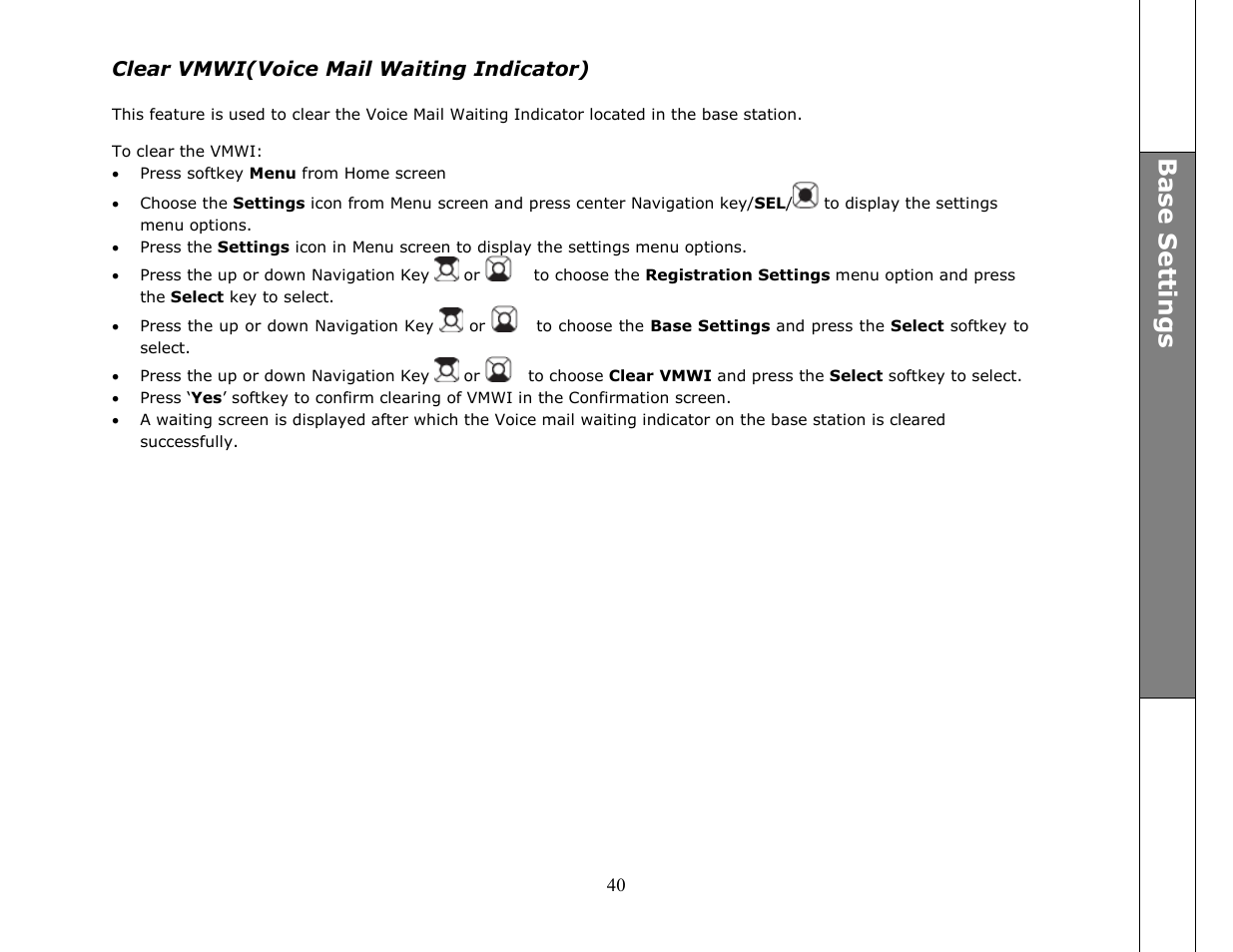 VTech ip8301 User Manual | Page 40 / 106