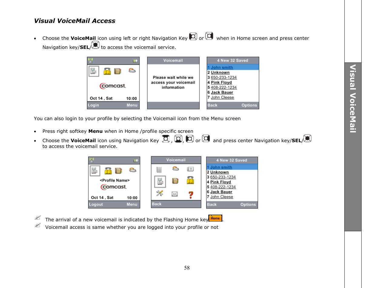 VTech ip8301 User Manual | Page 58 / 106