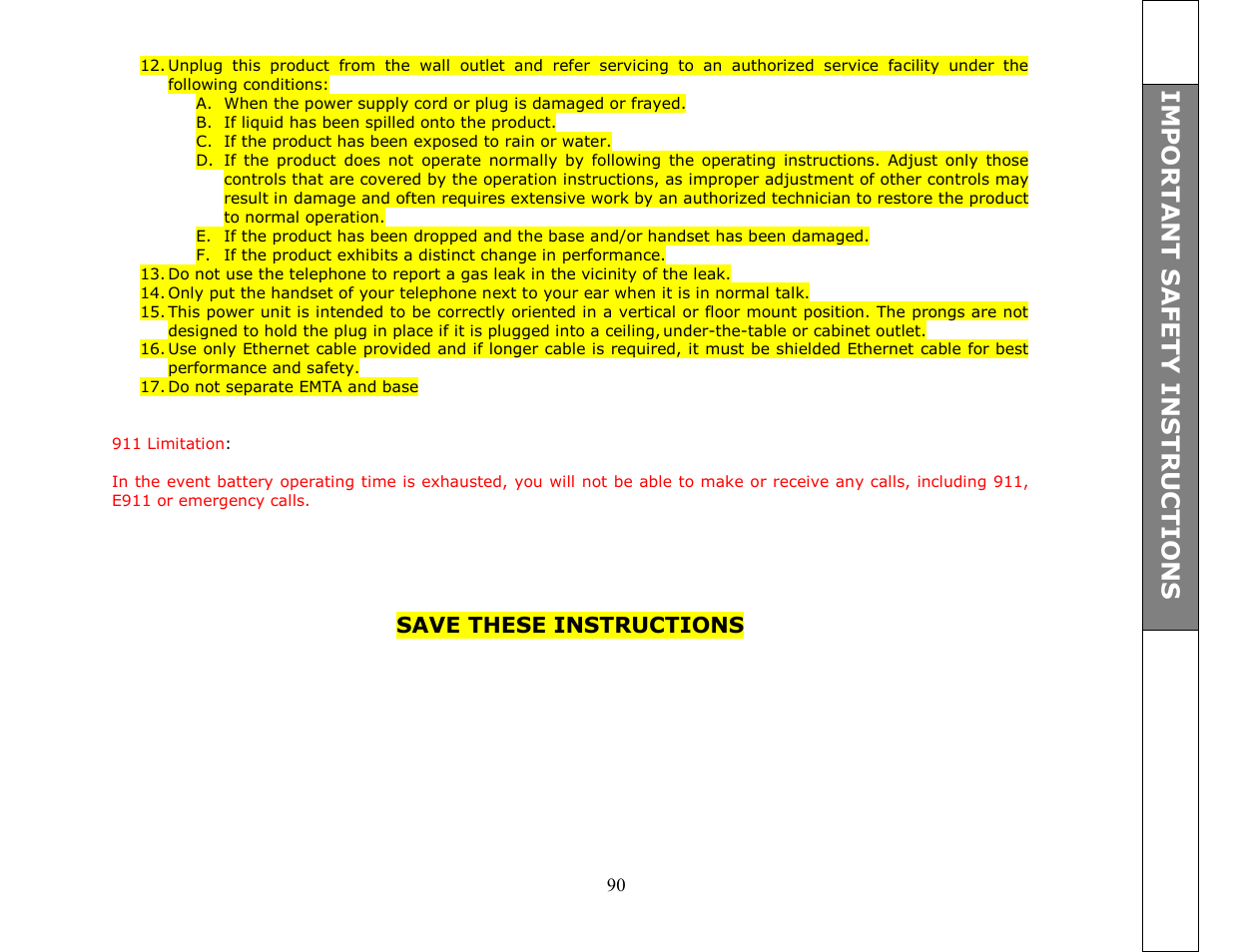 VTech ip8301 User Manual | Page 90 / 106