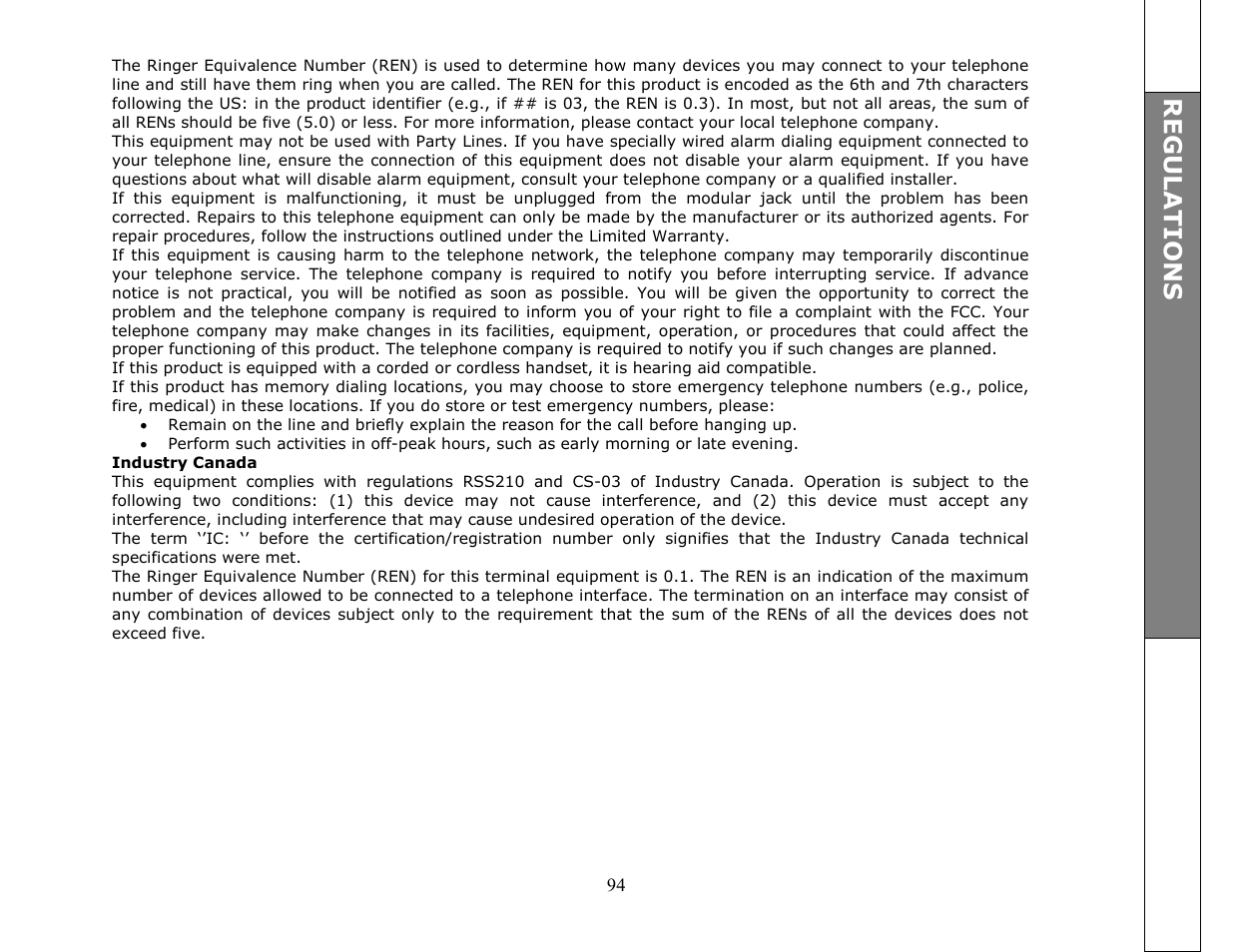 VTech ip8301 User Manual | Page 94 / 106