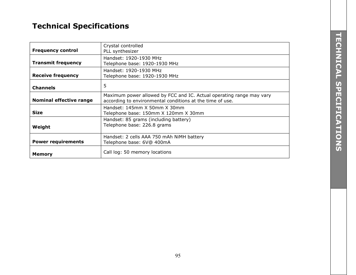 VTech ip8301 User Manual | Page 95 / 106