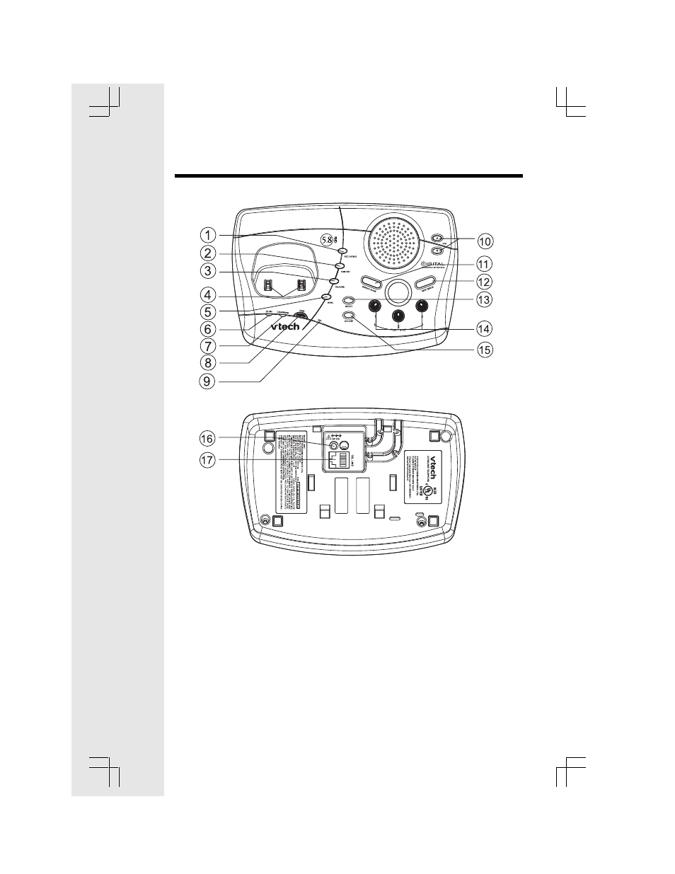 VTech IP 5850 User Manual | Page 6 / 50