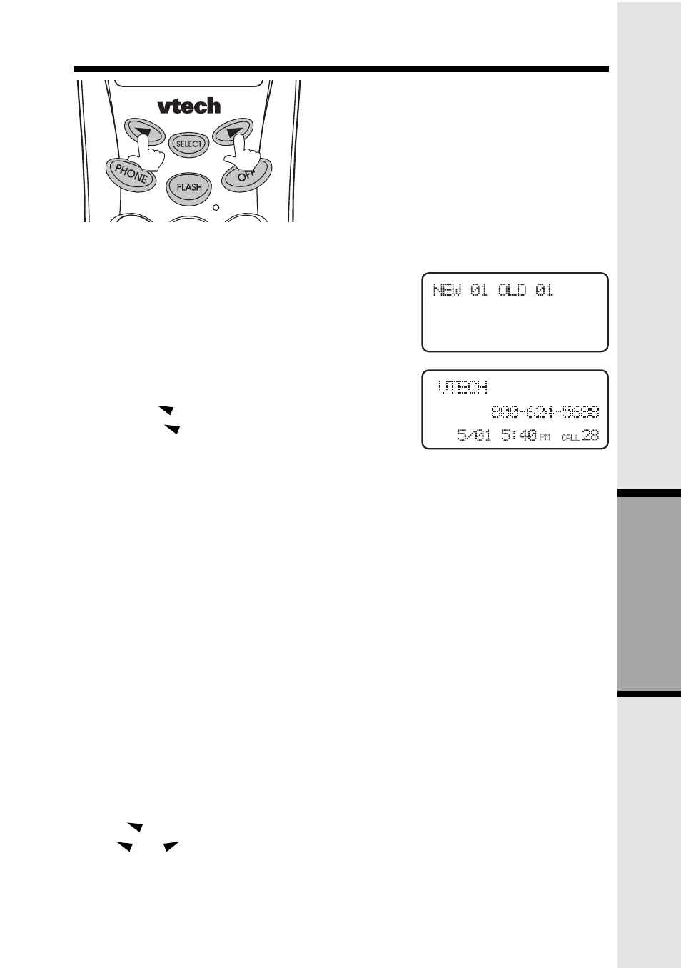 Caller id/call waiting id | VTech 9126 User Manual | Page 13 / 30