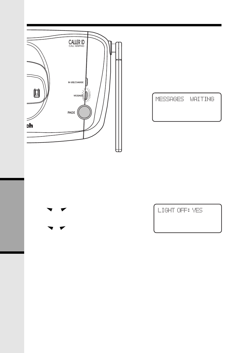 Messages waiting | VTech 9126 User Manual | Page 18 / 30