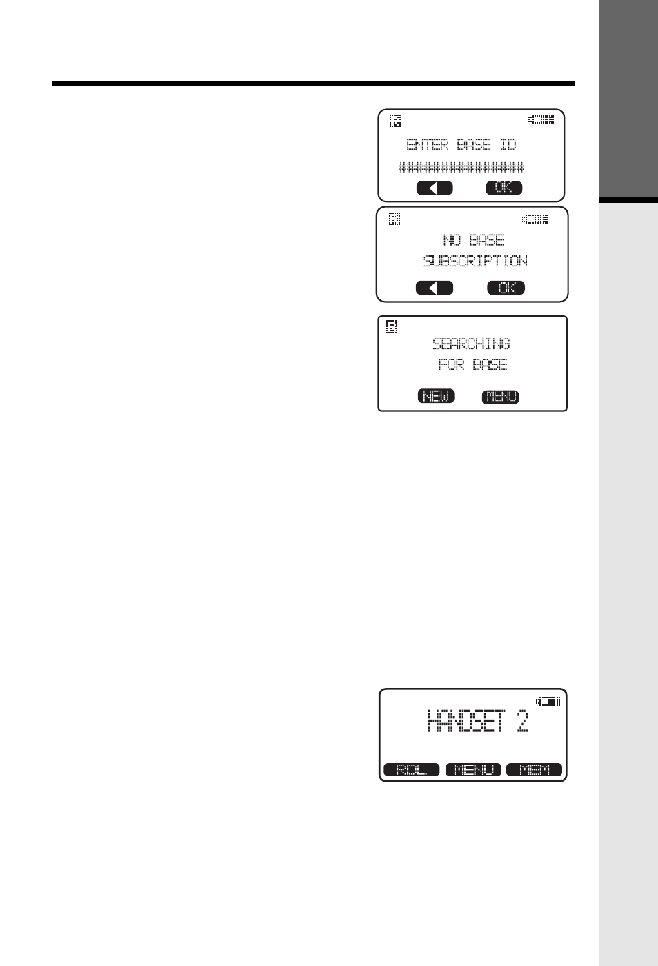 Registration and operation, Getting started | VTech 20-2481 User Manual | Page 13 / 49