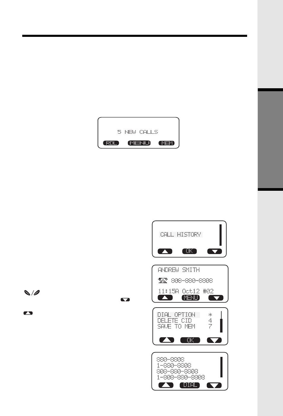 Basic operation, Call history (caller id) | VTech 20-2481 User Manual | Page 17 / 49