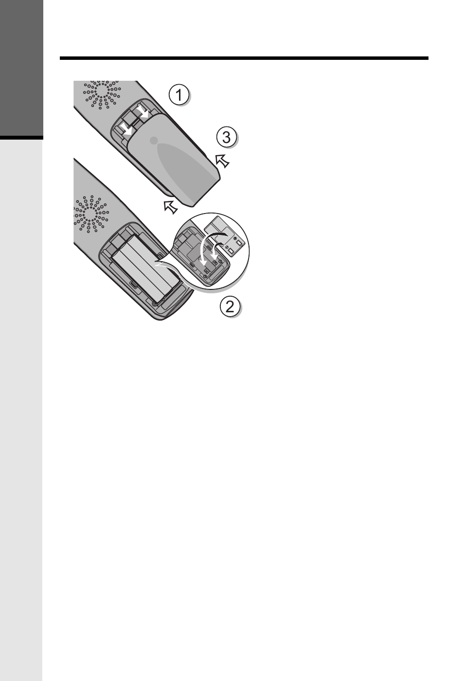Installation of battery pack in handset, Getting started | VTech 20-2481 User Manual | Page 8 / 49