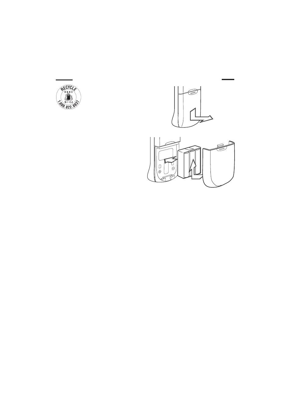 Replacing the handset battery pack | VTech 921 ADL User Manual | Page 4 / 16