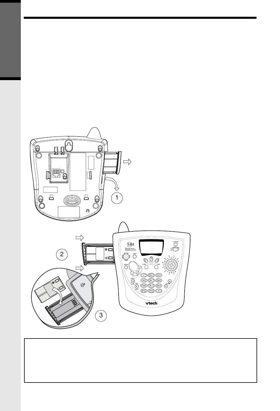 Getting started, Spare battery charger/power backup feature | VTech i 5881 User Manual | Page 10 / 58