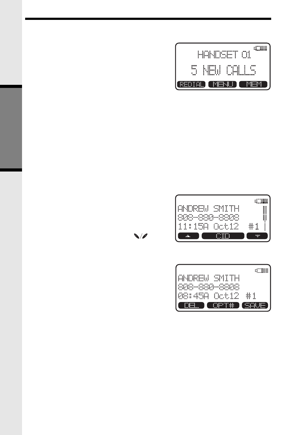 Basic operations, Calls log (caller id) | VTech i 5881 User Manual | Page 20 / 58