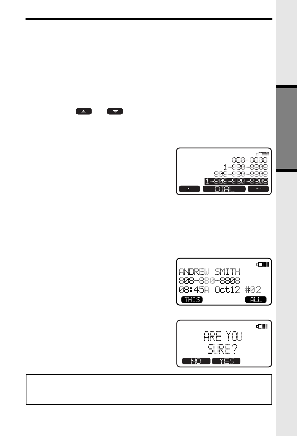 Basic operations, Calls log (caller id) | VTech i 5881 User Manual | Page 21 / 58