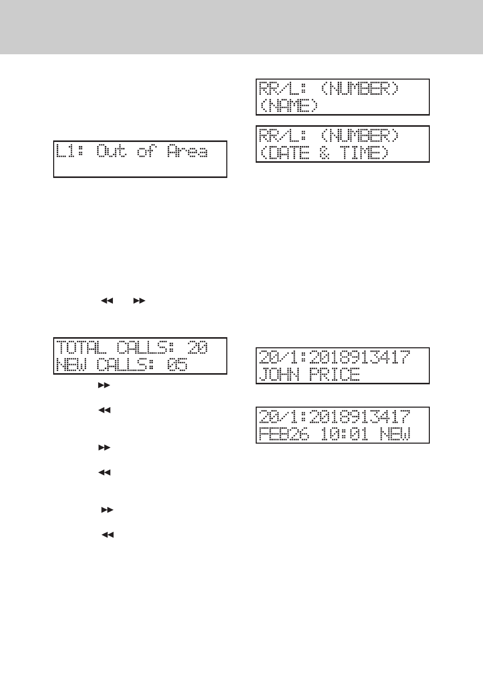 Caller id operation | VTech VT 4121 User Manual | Page 32 / 42