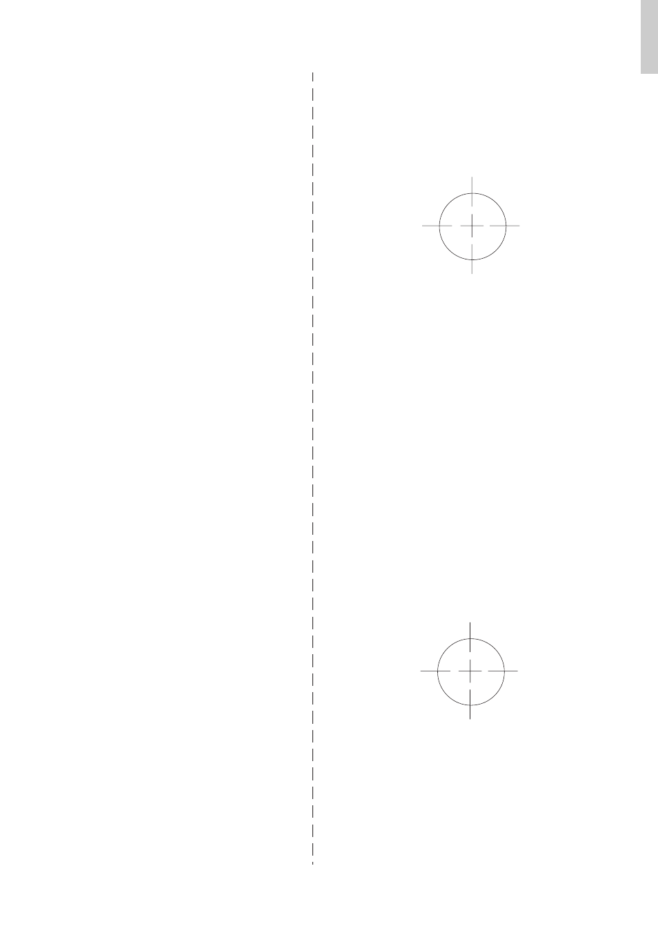 Ll mounting template | VTech VT 4121 User Manual | Page 38 / 42