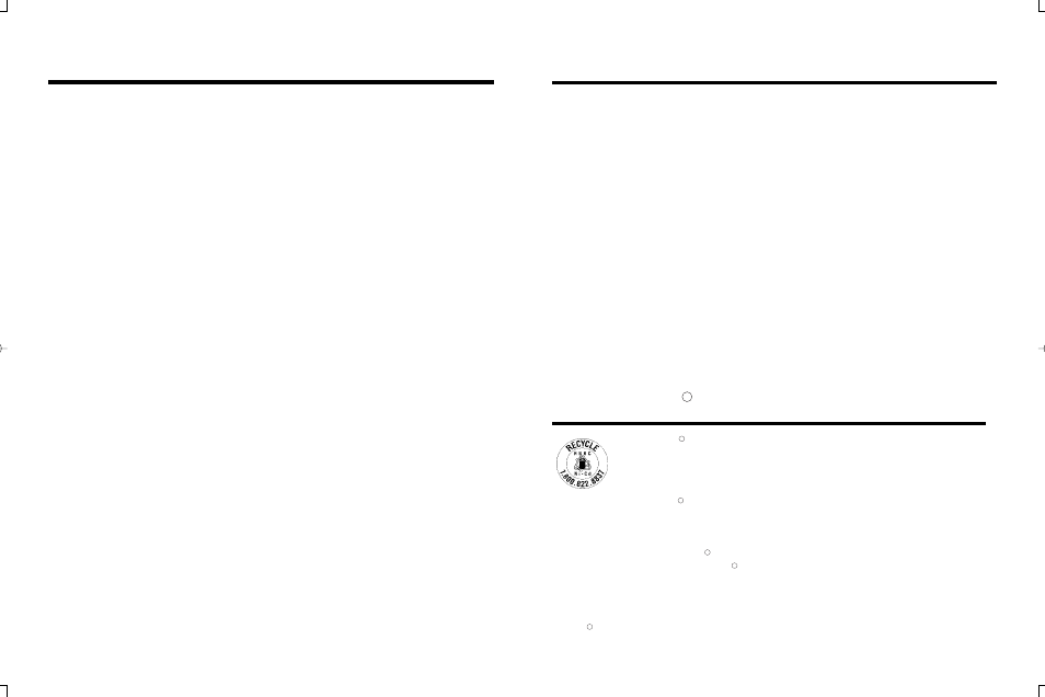 The rbrc seal, The rbrc, Seal | Fcc and ic regulations, Ic (industry canada) | VTech VT2024-20 User Manual | Page 10 / 13