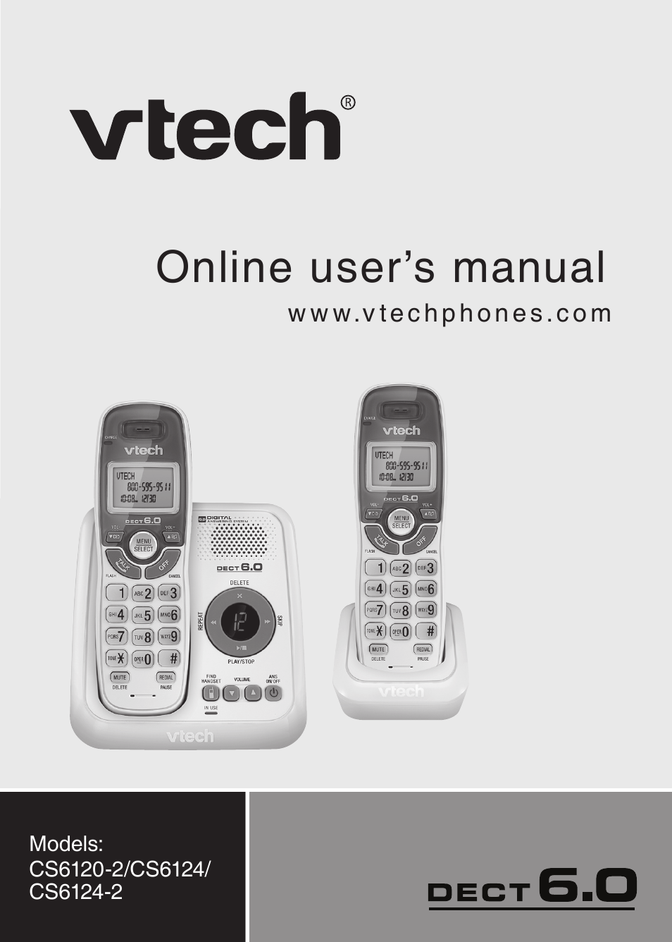 VTech CS6124-2 User Manual | 53 pages