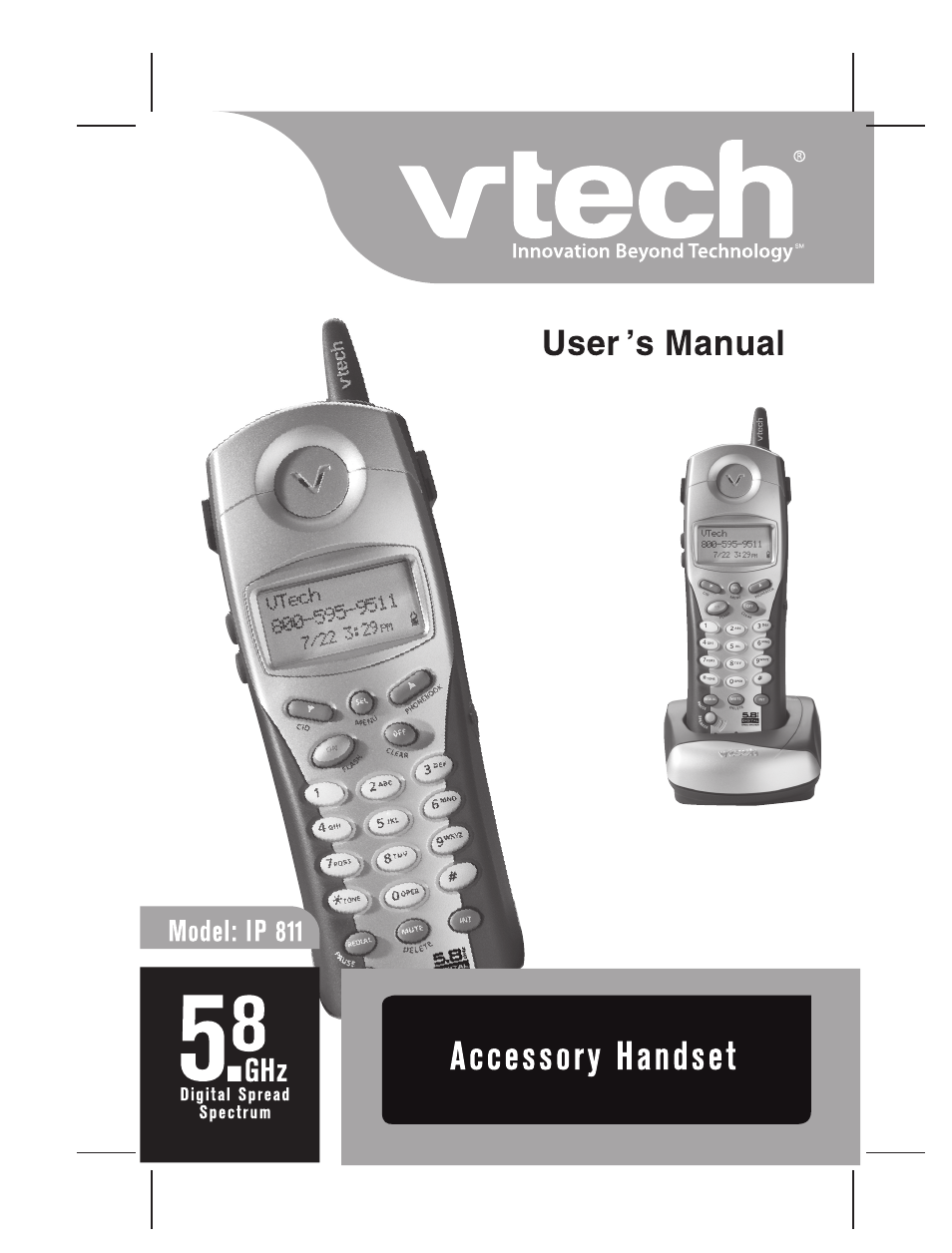 VTech IP 811 User Manual | 20 pages