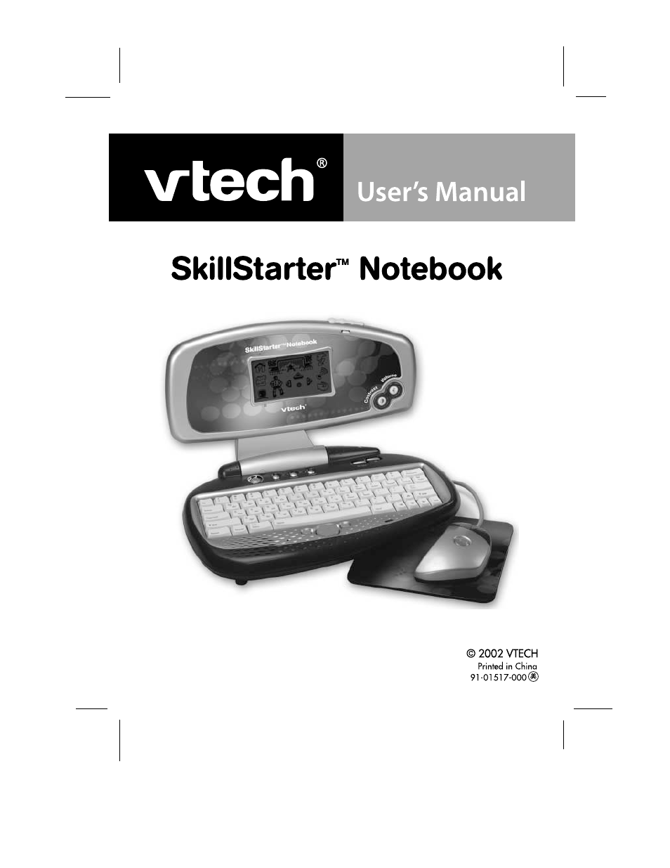 VTech SkillStarter Notebook User Manual | 26 pages