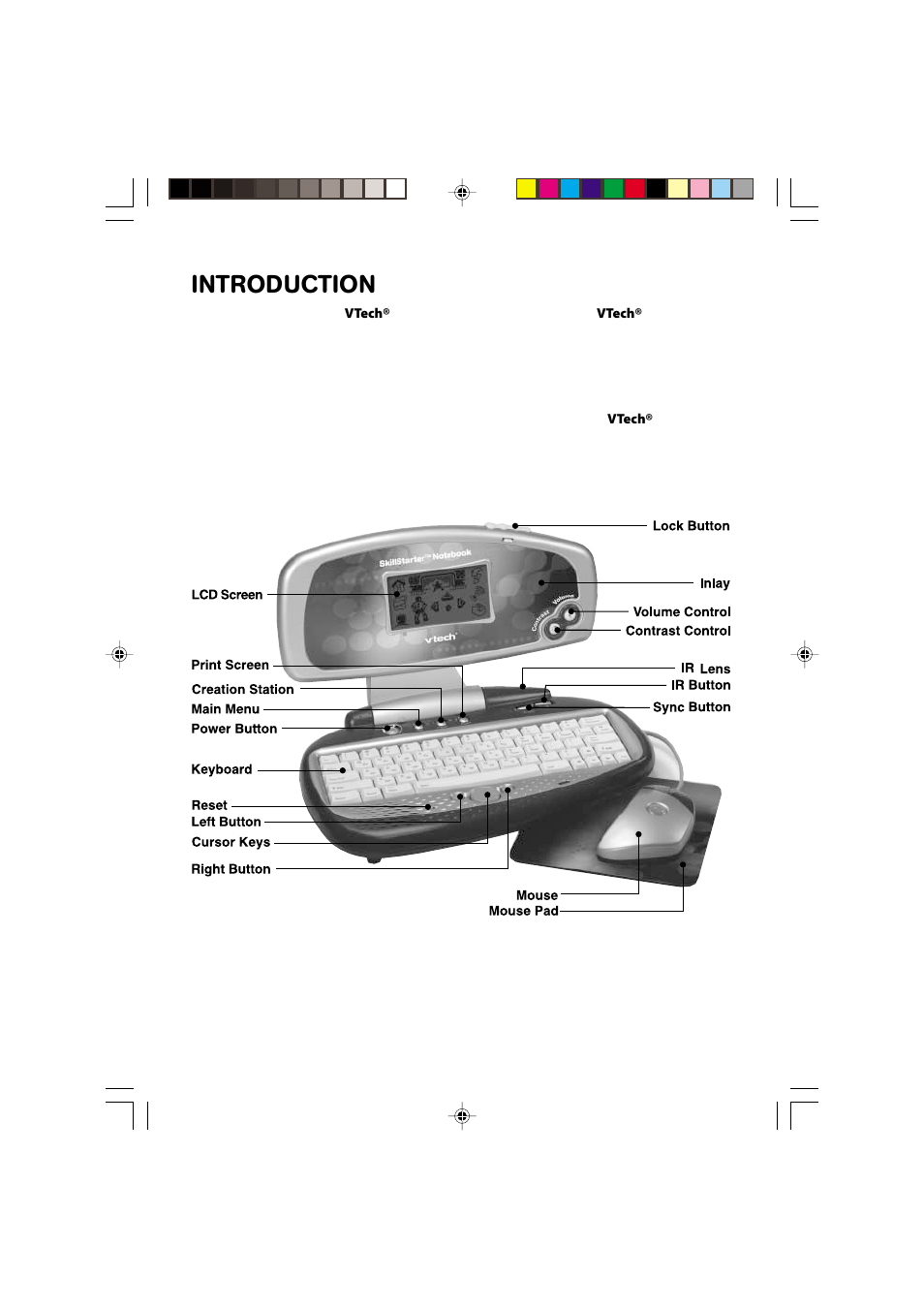 Introduction | VTech SkillStarter Notebook User Manual | Page 6 / 26