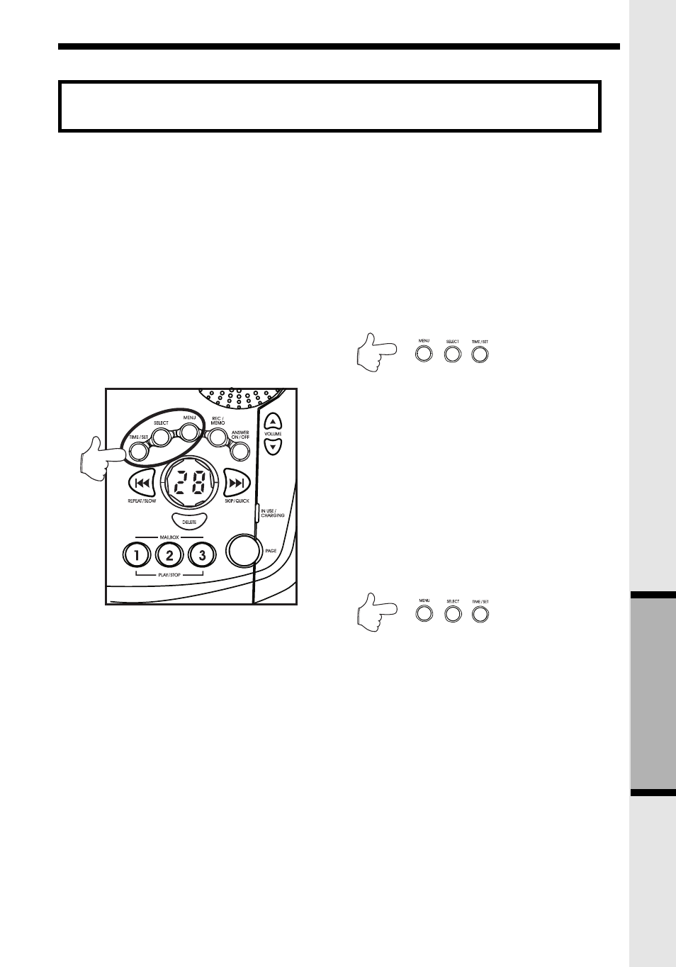 Itad operation, Answering system setup | VTech VT 9162 User Manual | Page 23 / 42