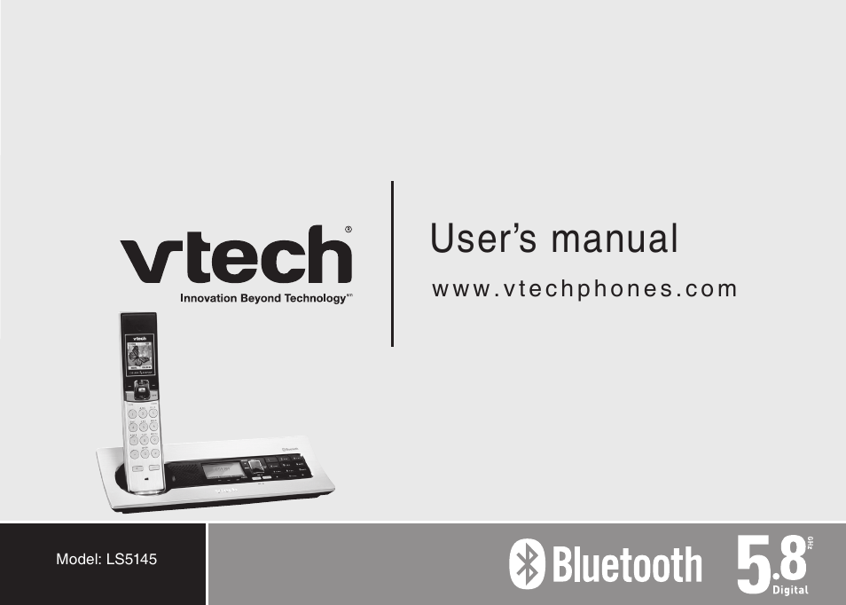 User’s manual | VTech LS5145 User Manual | Page 128 / 128