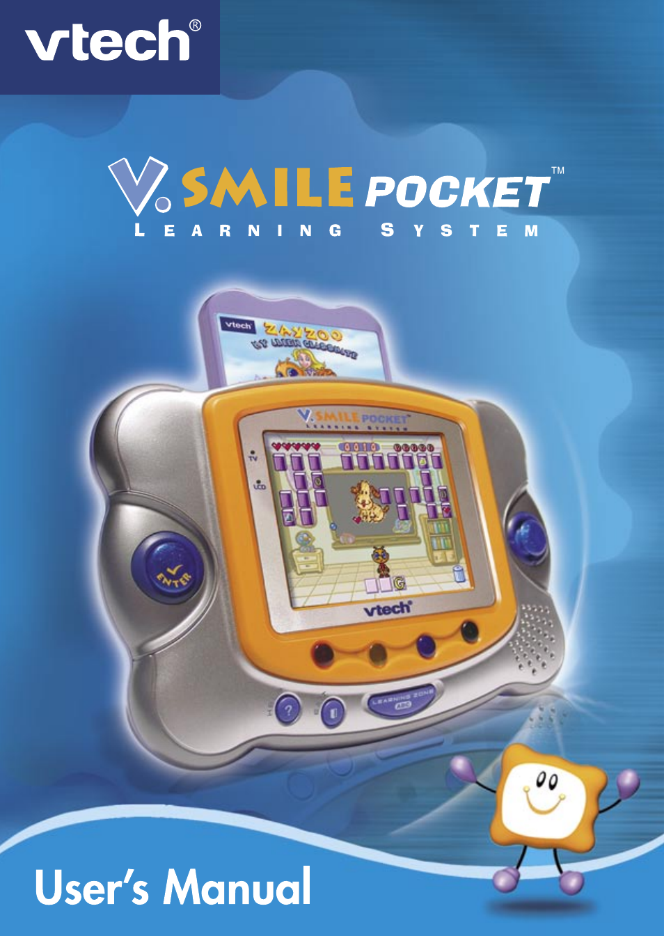 VTech Hand-Held Video Game User Manual | 12 pages