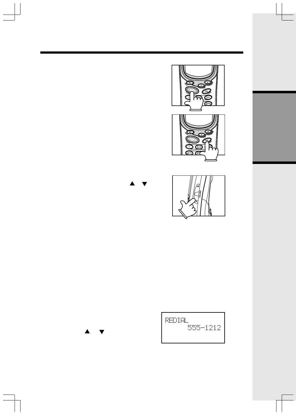 Handset operation, Basic operation | VTech ev 2653 User Manual | Page 10 / 45