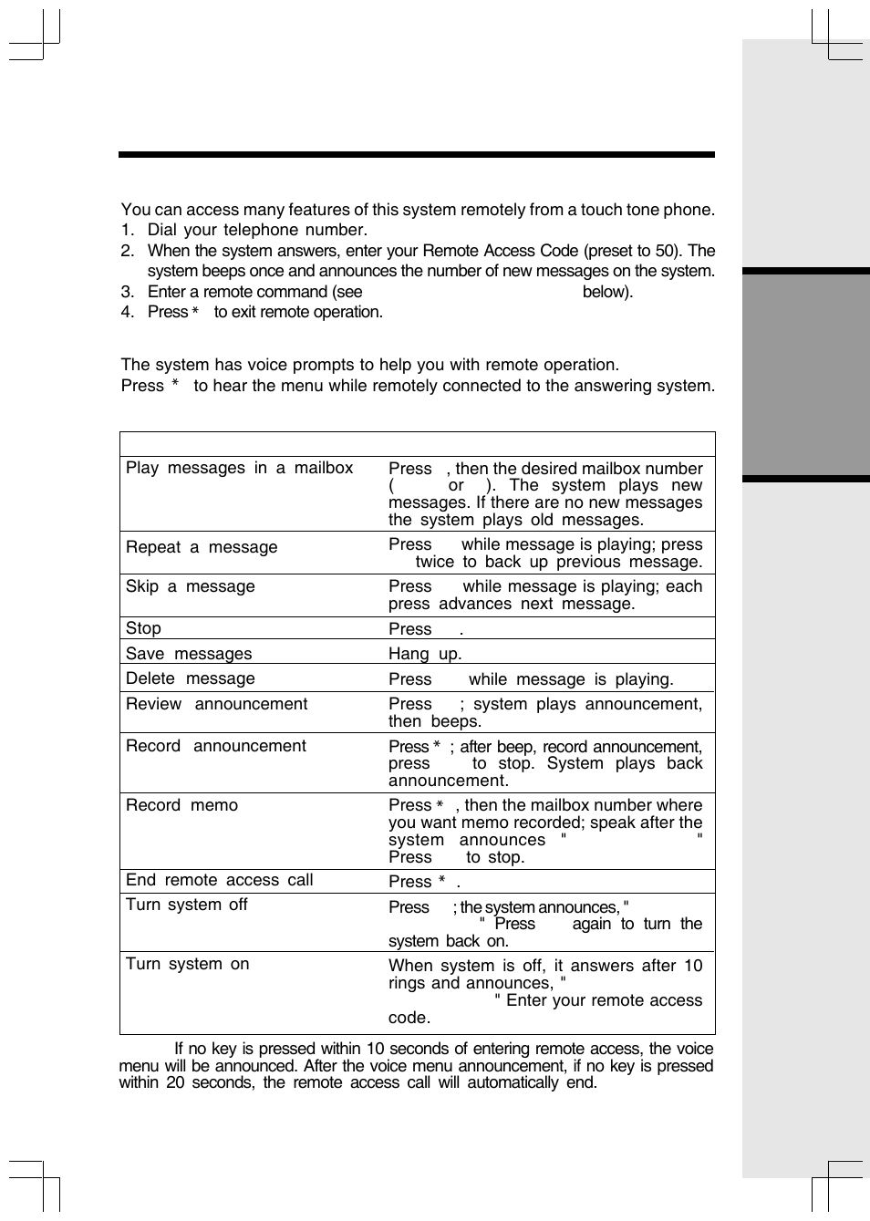 Basic operation, Answering system operation | VTech ev 2653 User Manual | Page 32 / 45