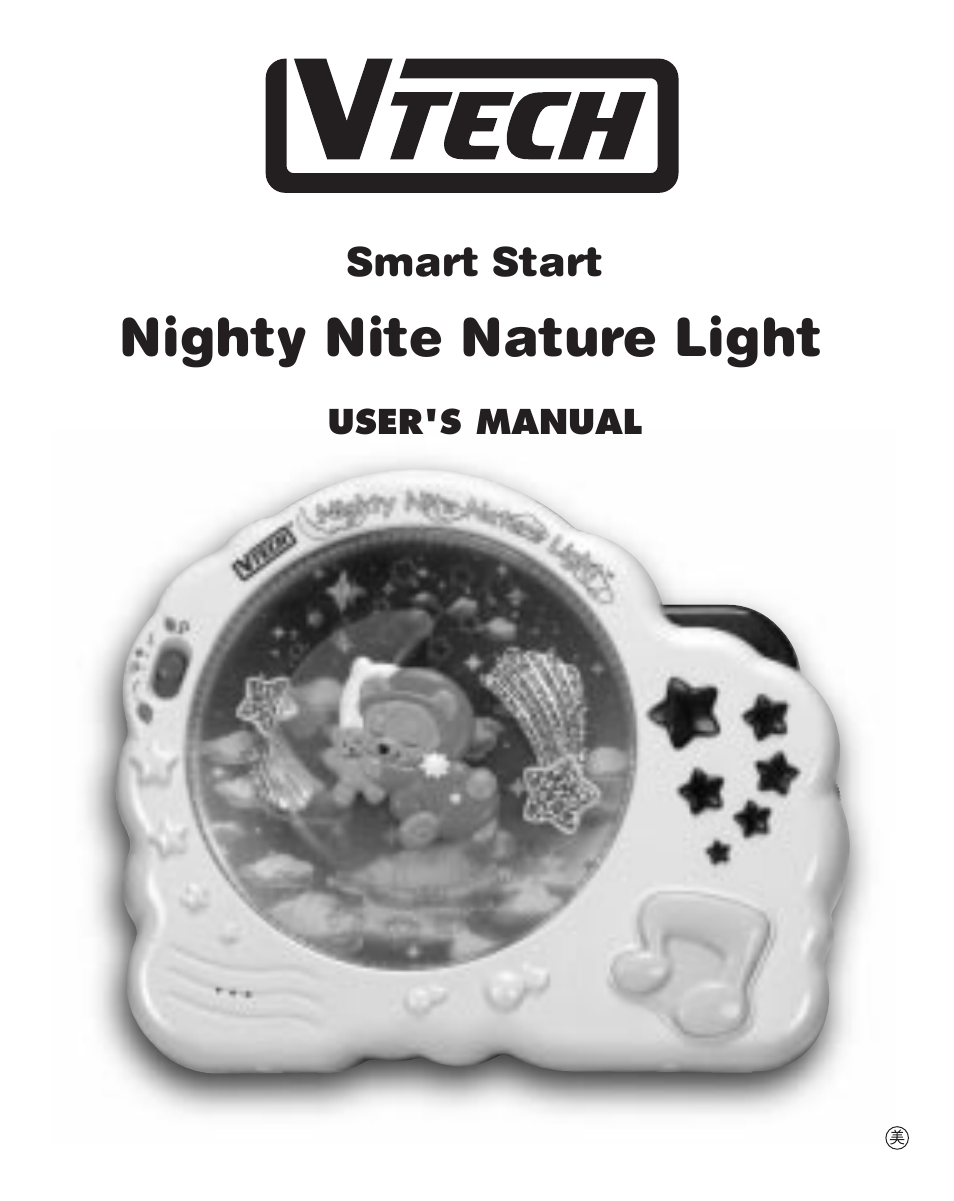 VTech Nighty Nite Nature Light User Manual | 14 pages