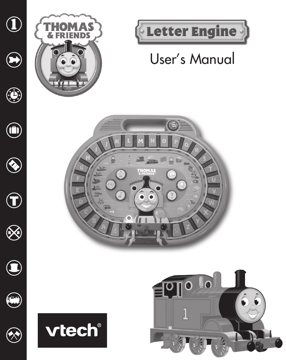 VTech Letter Engine User Manual | 9 pages