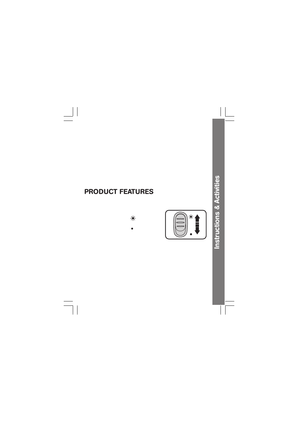 Instructions & activities, Product features | VTech Dial & Discover Phone User Manual | Page 5 / 10