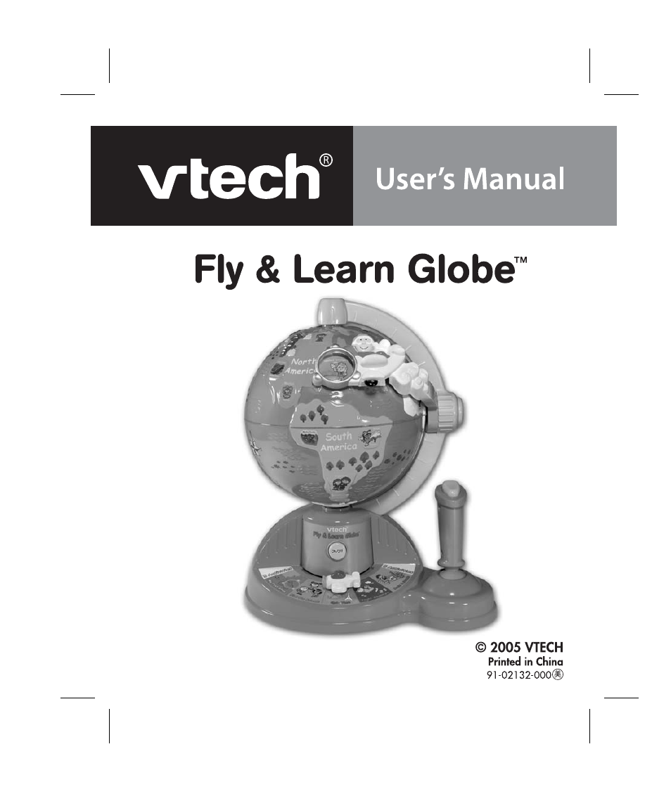 VTech Fly & Learn Globe User Manual | 14 pages