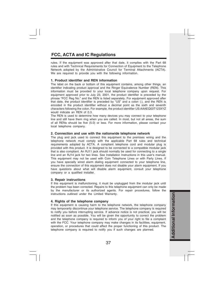 VTech i 6773 User Manual | Page 40 / 45