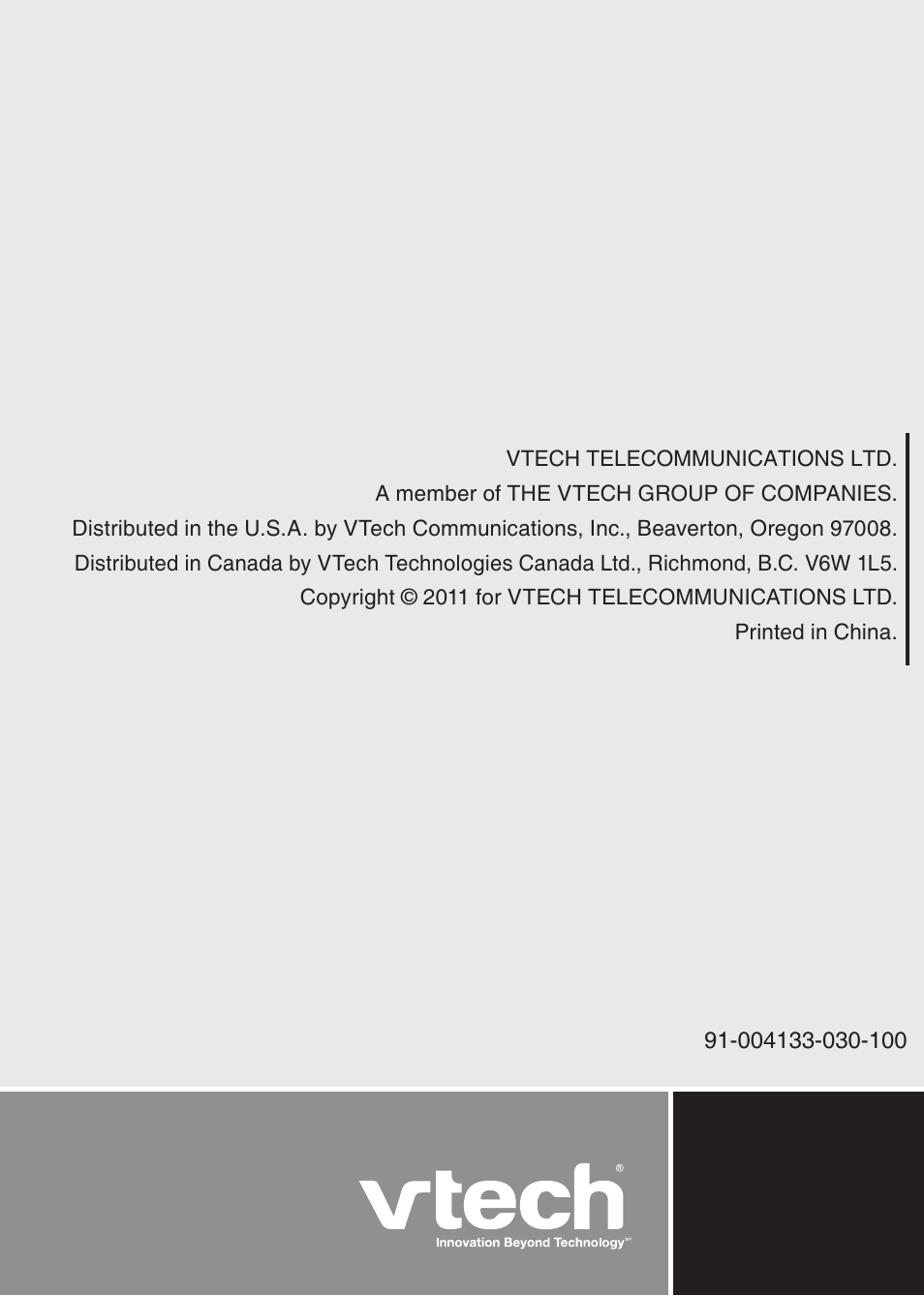 VTech LS6426-3 User Manual | Page 82 / 82