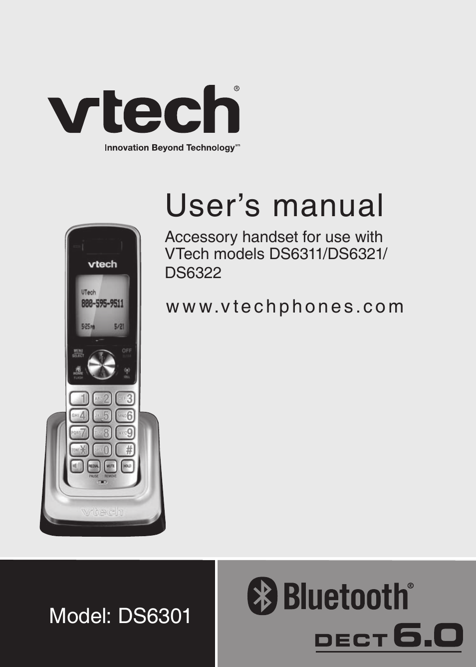 VTech DS6301 User Manual | 20 pages