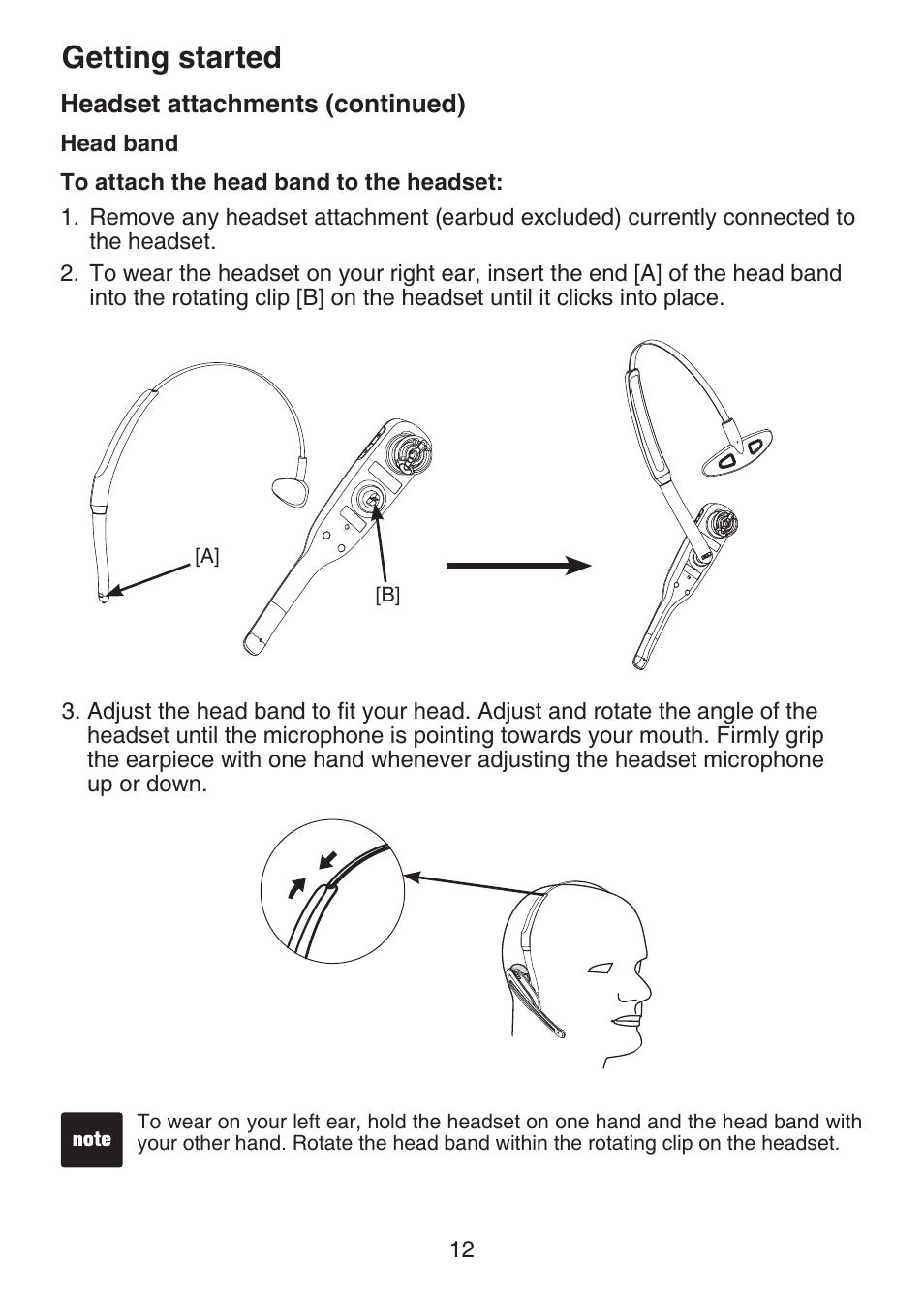 Getting started | VTech DECT 6.0 LS6375-3 User Manual | Page 16 / 89