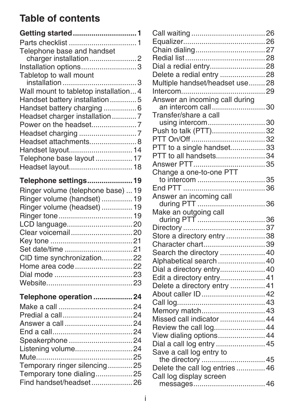 VTech DECT 6.0 LS6375-3 User Manual | Page 3 / 89